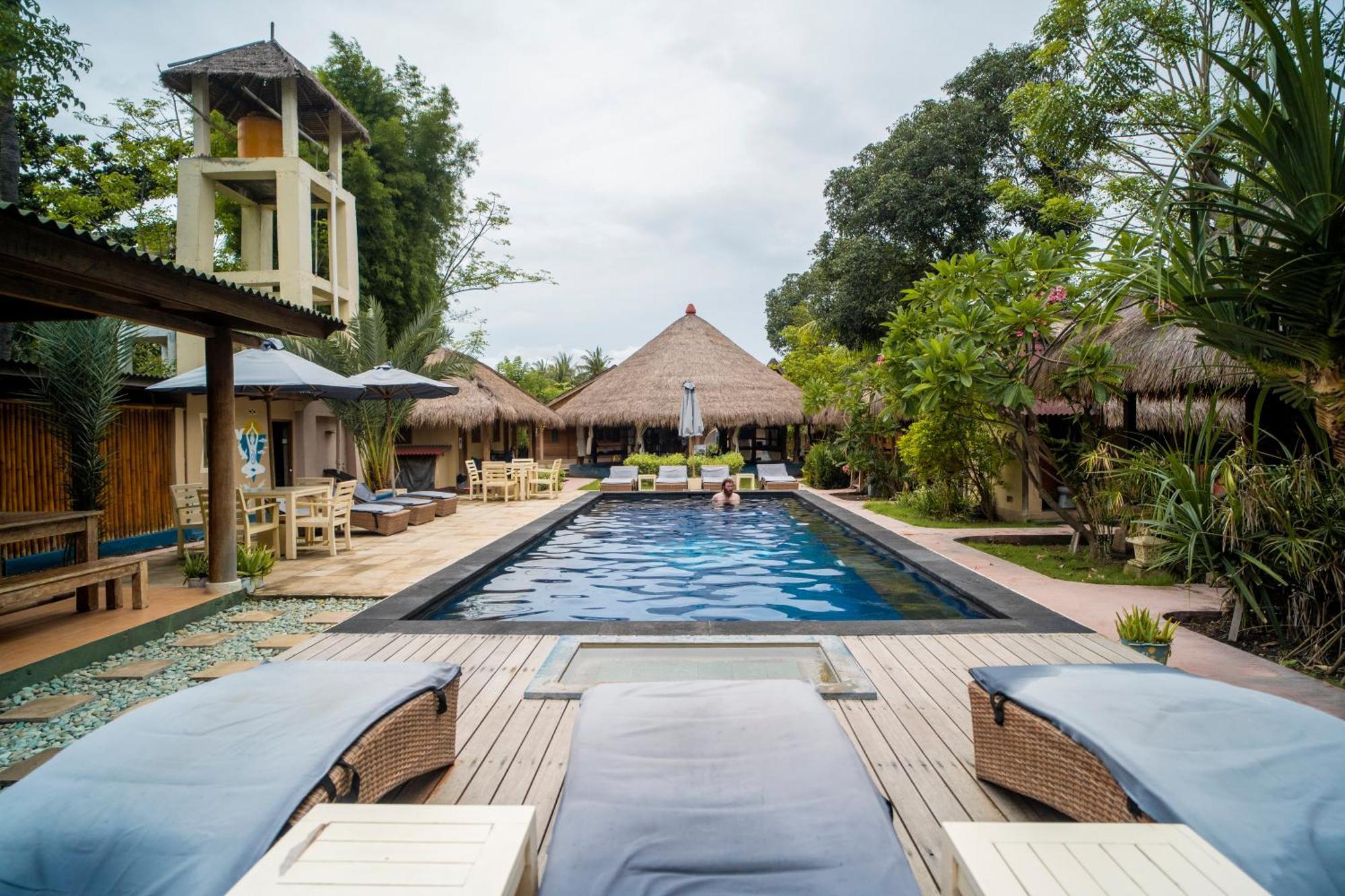 H2O Peaceful Yoga Resort Гили-Эйр Экстерьер фото